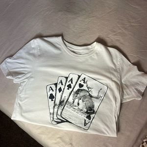 wild junkie western cards t shirt